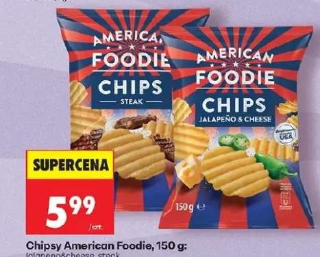 Chipsy American Foodie jalapeño & cheese