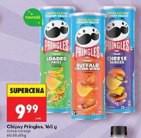 Chipsy Pringles Limited Edition Stadium Snacks Loaded Fries