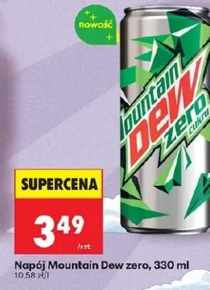 Napój Mountain Dew zero