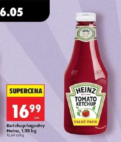 Ketchup łagodny Heinz