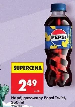 Napój gazowany Pepsi Twist o smaku cytryny