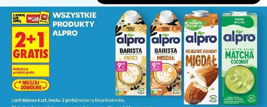 Napój owsiany Alpro Barista Owies