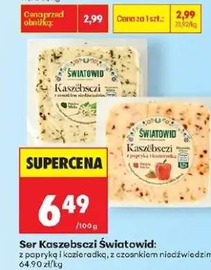 Ser Kaszebsczi z papryką i kozieradką Światowid