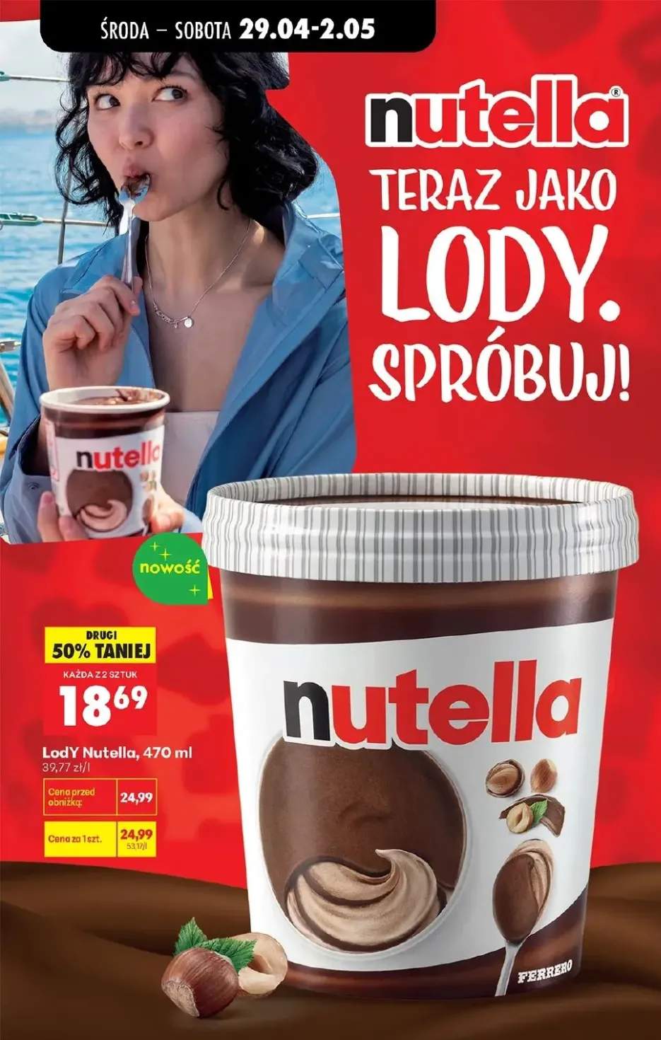Lody Nutella