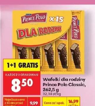 Wafelki dla rodziny Prince Polo Classic