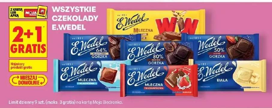 Czekolada E.Wedel mleczna WW