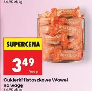 Cukierki fistaszkowe Wawel na wagę