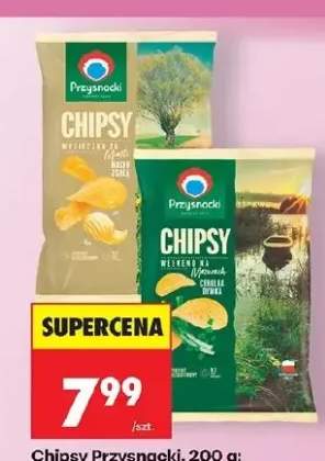 Chipsy Przysnacki cebula dymka