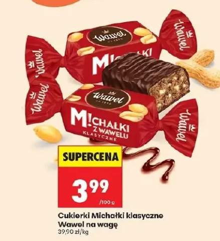 Cukierki Michałki z Wawelu klasyczne na wagę