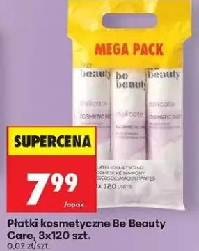Płatki kosmetyczne Be Beauty Care MEGA PACK
