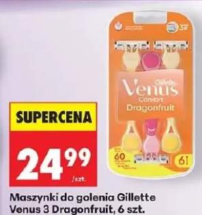 Maszynki do golenia Gillette Venus 3 Dragonfruit