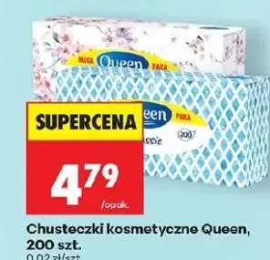 Chusteczki kosmetyczne Queen