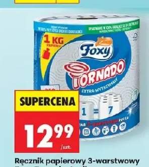 Ręcznik papierowy 3-warstwowy Foxy Tornado