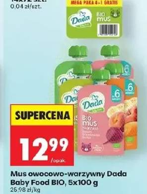 Mus owocowo-warzywny Dada Baby Food BIO