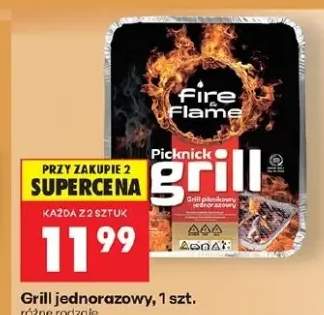 Grill jednorazowy Fire & Flame Picknick