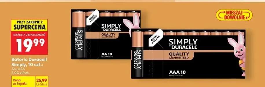 Baterie Duracell Simply AA LR6/MN1500