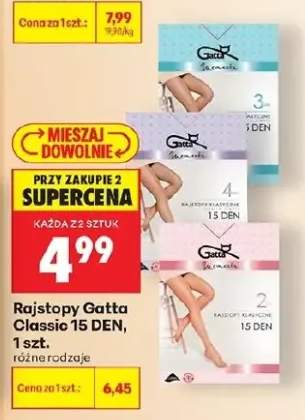 Rajstopy Gatta Classic 15 DEN