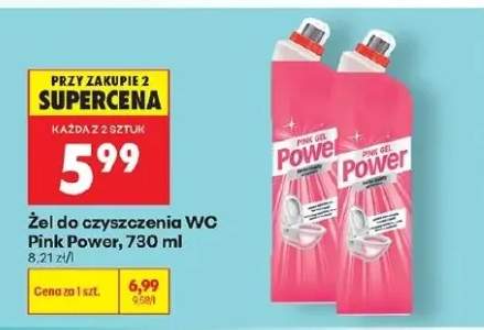 Żel do czyszczenia WC Pink Power