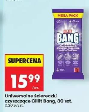 Uniwersalne ściereczki czyszczące Cillit Bang Mega Pack