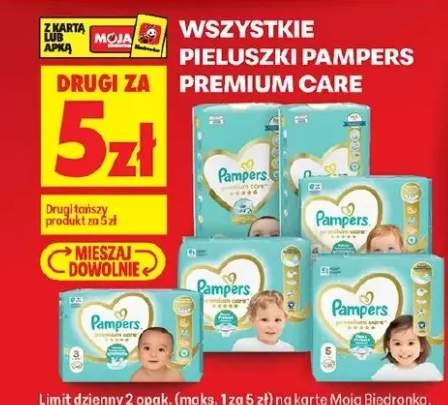 Pieluszki Pampers Premium Care