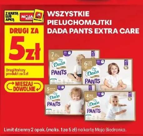 Pieluchomajtki Dada Pants Extra Care rozmiar 4 Maxi