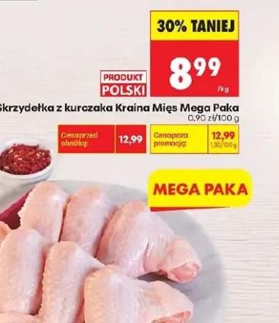 Skrzydełka z kurczaka Kraina Mięs Mega Paka