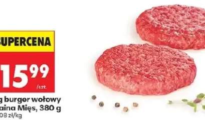 Big burger wołowy Kraina Mięs