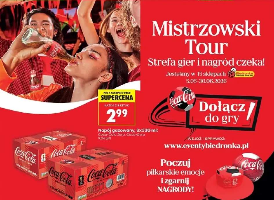 Napój gazowany Coca-Cola Zero