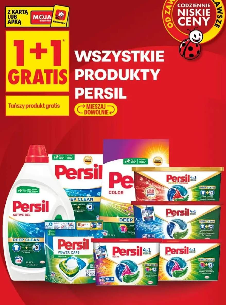 Kapsułki do prania Persil 4in1 Discs Expert Stain Removal