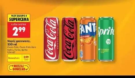 Napój gazowany Coca-Cola Zero Cukru