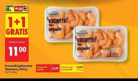 Krewetki gotowane białe Marinero