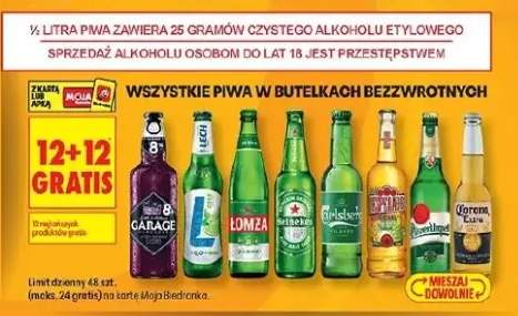 Piwo w butelkach bezzwrotnych