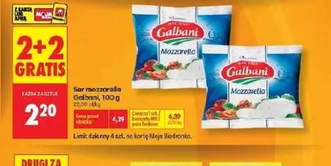 Ser mozzarella Galbani