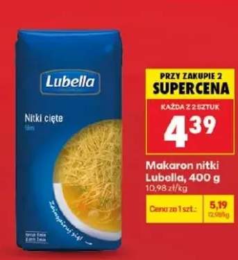 Makaron nitki Lubella