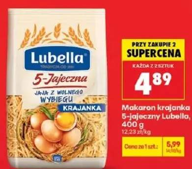 Makaron krajanka 5-jajeczny Lubella