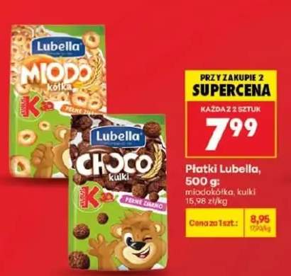 Płatki Lubella Choco kulki