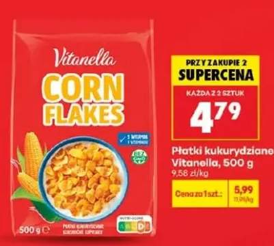 Płatki kukurydziane Vitanella