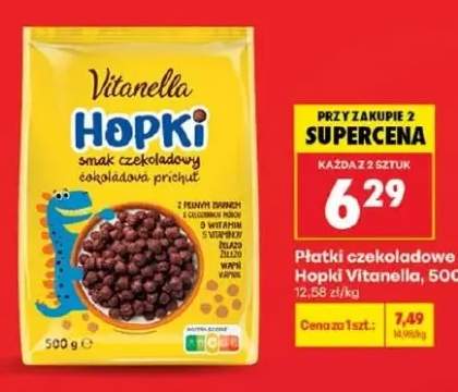 Płatki czekoladowe Hopki Vitanella
