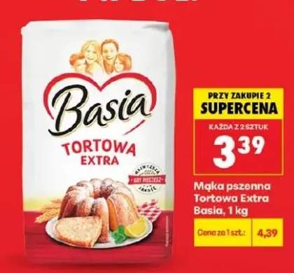 Mąka pszenna Tortowa Extra Basia