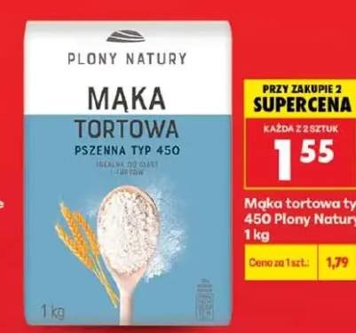 Mąka tortowa typ 450 Plony Natury