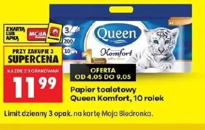 Papier toaletowy Queen Komfort