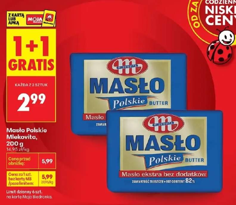 Masło Polskie Mlekovita