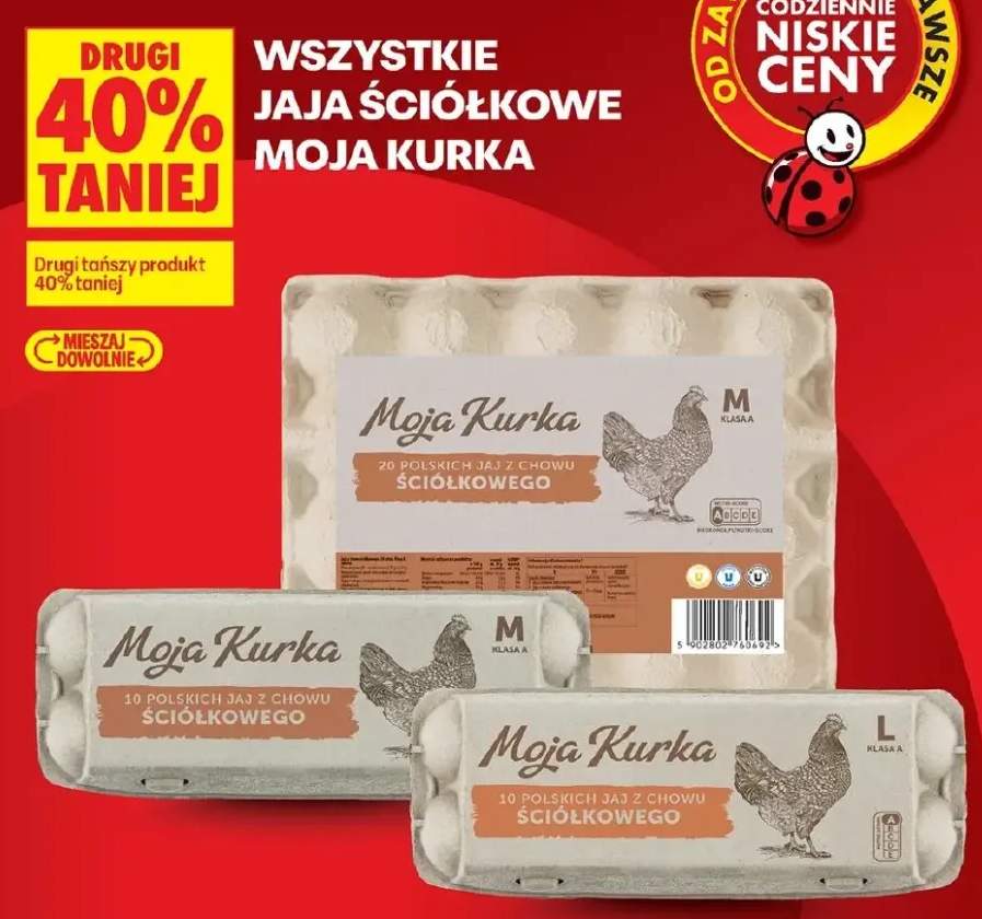 Jaja ściółkowe Moja Kurka