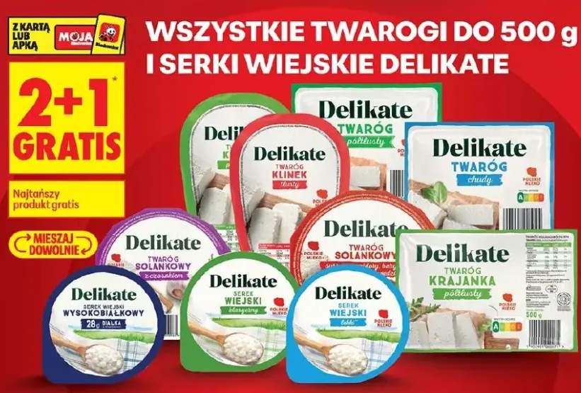 Serek wiejski wysokobiałkowy Delikate