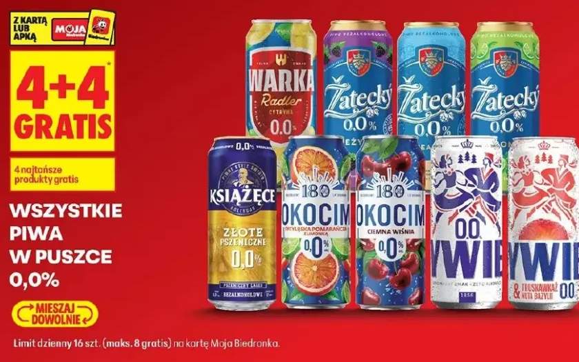 Piwo Żywiec Truskawka z Nutą Bazylii 0,0%