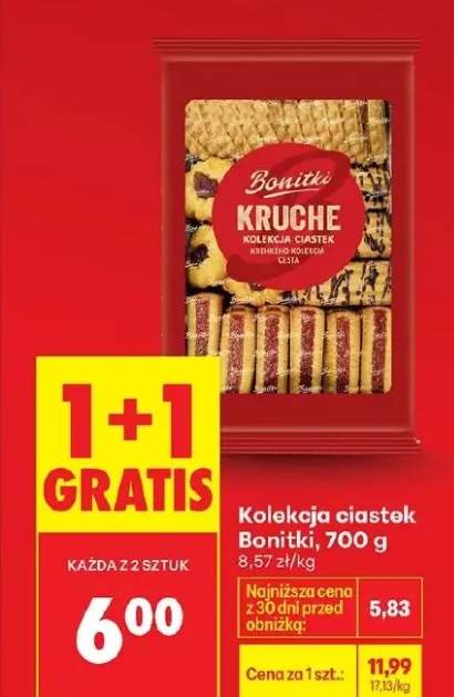 Kolekcja ciastek Bonitki kruche