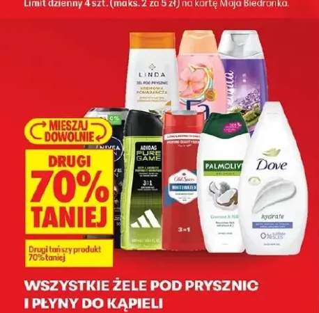 Żele pod prysznic i płyny do kąpieli