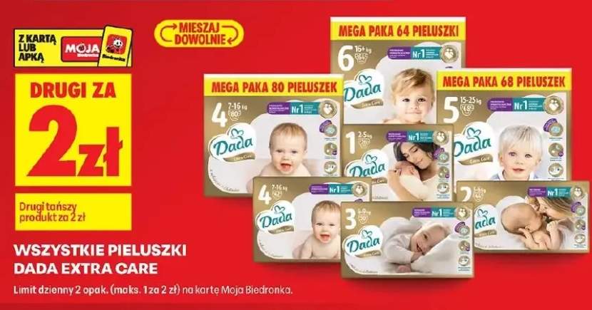 Pieluszki Dada Extra Care