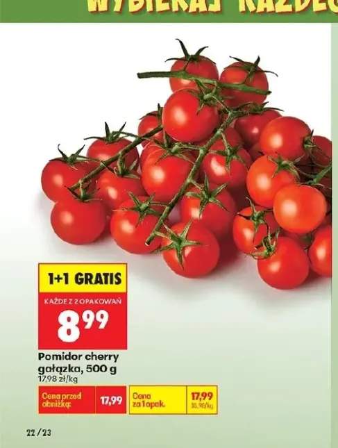 Pomidor cherry gałązka