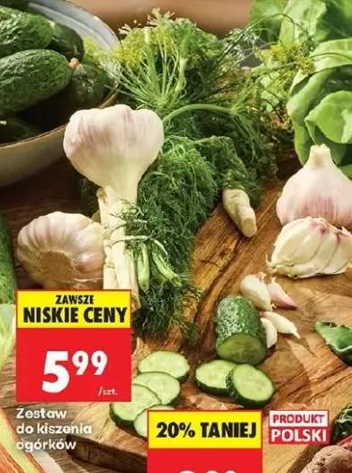 Zestaw do kiszenia ogórków